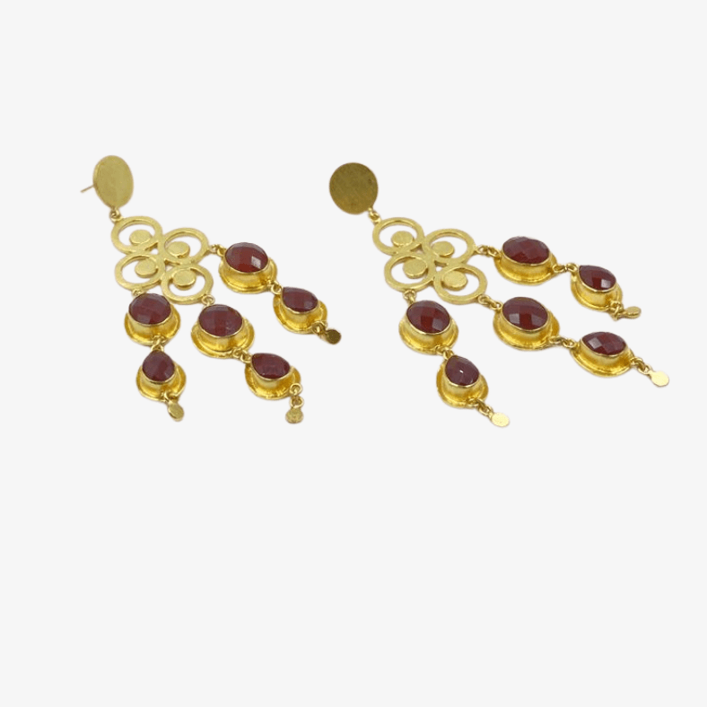 Cornelian Earrings - Image 3