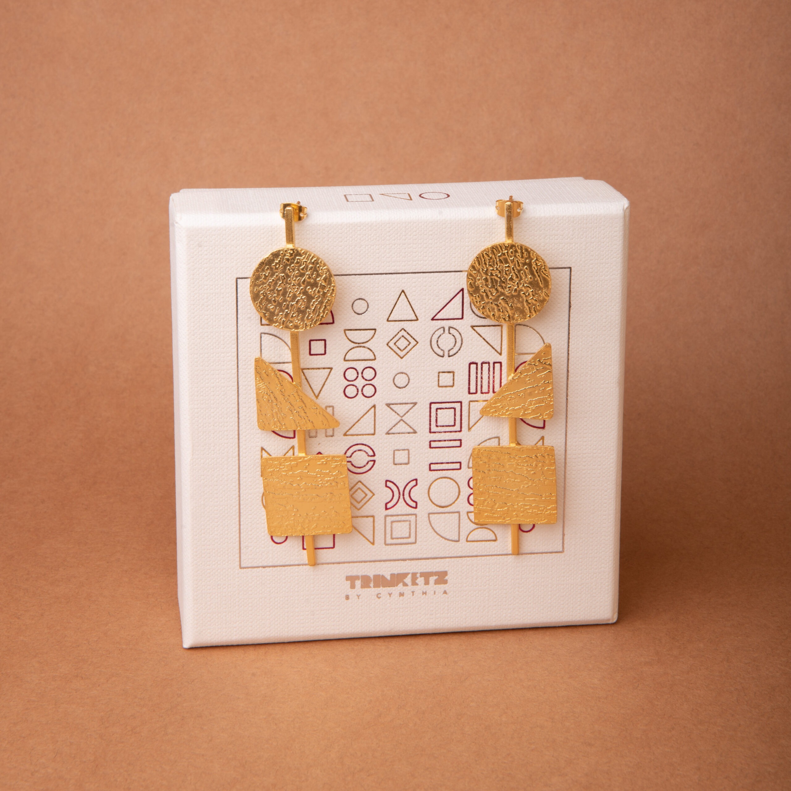 TBC Signature Stand in Line Earring - Image 3