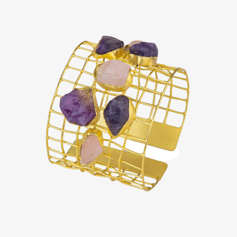 Lilac Beauty Cuff