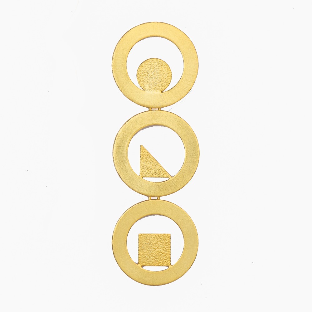 TBC Signature 3 Circle Earrings